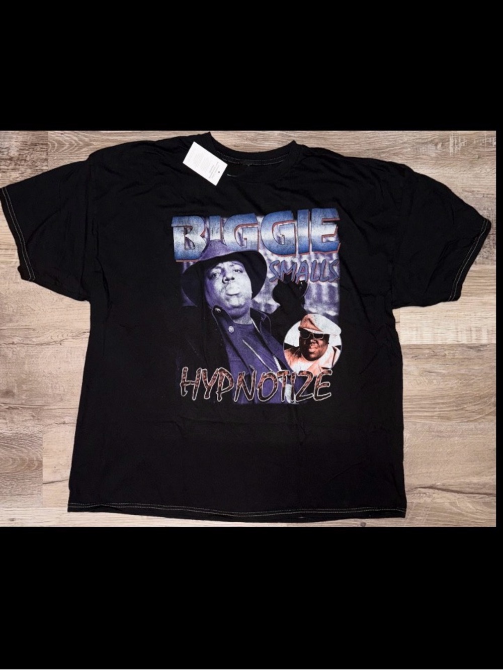 NWT Men's Biggie Smalls Shirt Size XL